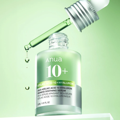 Sérum Calmante com Ácido Azelaico 10% e Ácido Hialurônico