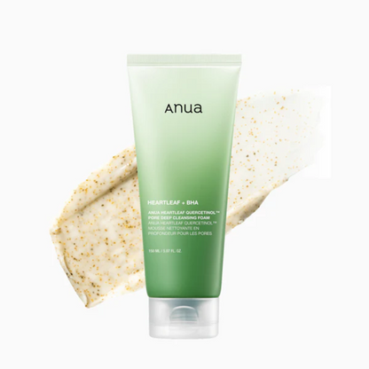 Espuma de Limpeza Profunda para Poros Heartleaf Quercetinol