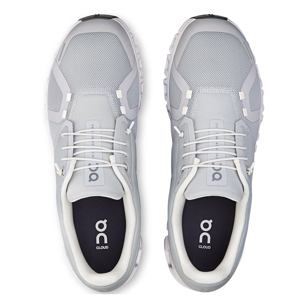Tênis On Cloud 6 Feminino - Cinza glacial / Branco - vista 3