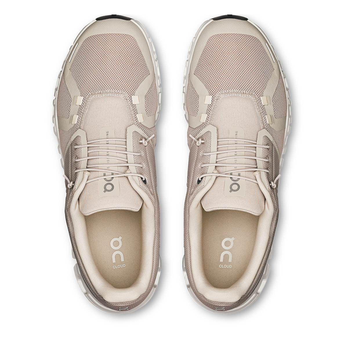 Tênis On Cloud 6 Masculino - Pérola / Branco - vista 3