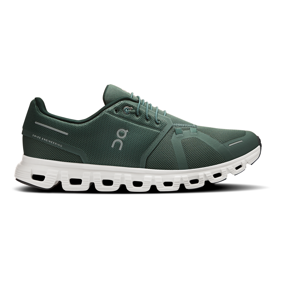 Tênis On Cloud 6 Masculino - Verde oliva / Verde escuro - vista 1