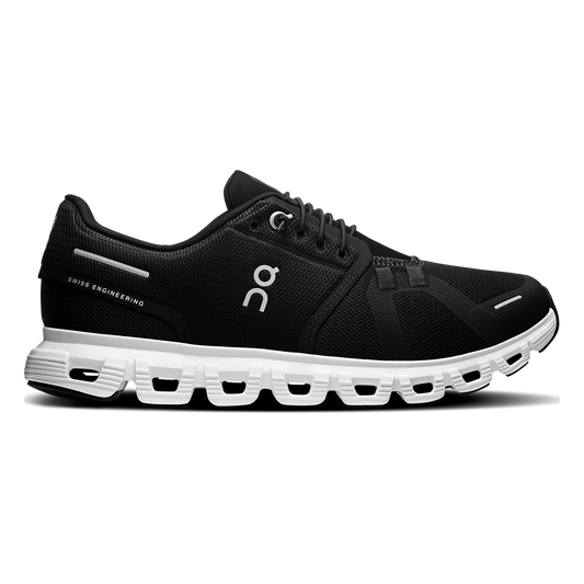 Tênis On Cloud 6 Masculino - Preto / Branco - vista 1