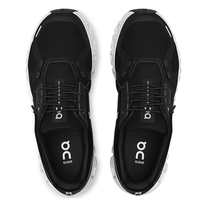 Tênis On Cloud 6 Feminino - Preto / Branco - vista 3