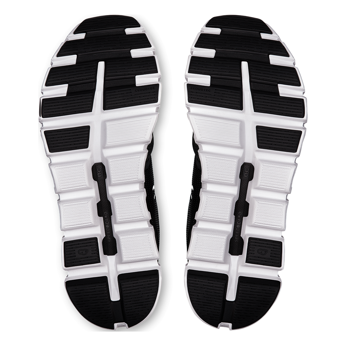 Tênis On Cloud 6 Masculino - Preto / Branco - vista 4