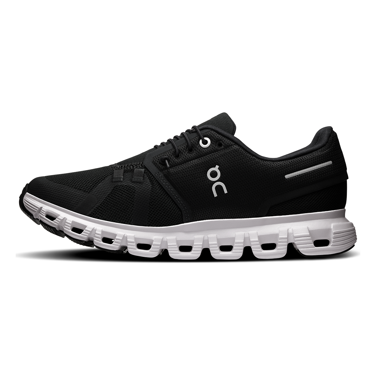 Tênis On Cloud 6 Masculino - Preto / Branco - vista 2