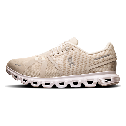 Tênis On Cloud 6 Feminino - Pérola / Branco - vista 2
