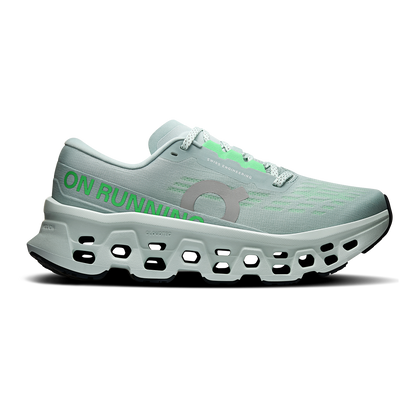 Tênis On Cloudmonster 3 Feminino - Azul riacho / Branco neve - vista 1