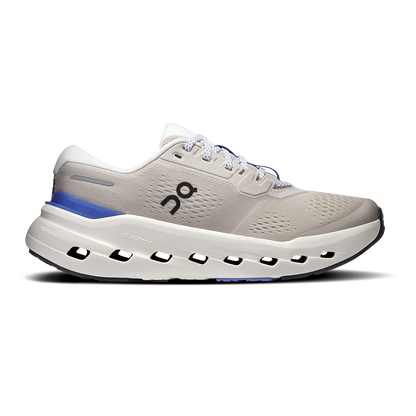 Tênis On Cloudrunner 3 Feminino - Pérola / Azul marinho - vista 1