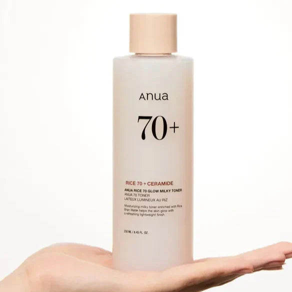 ANUA - Tônico Leitoso Iluminador Rice 70 Glow 250ml