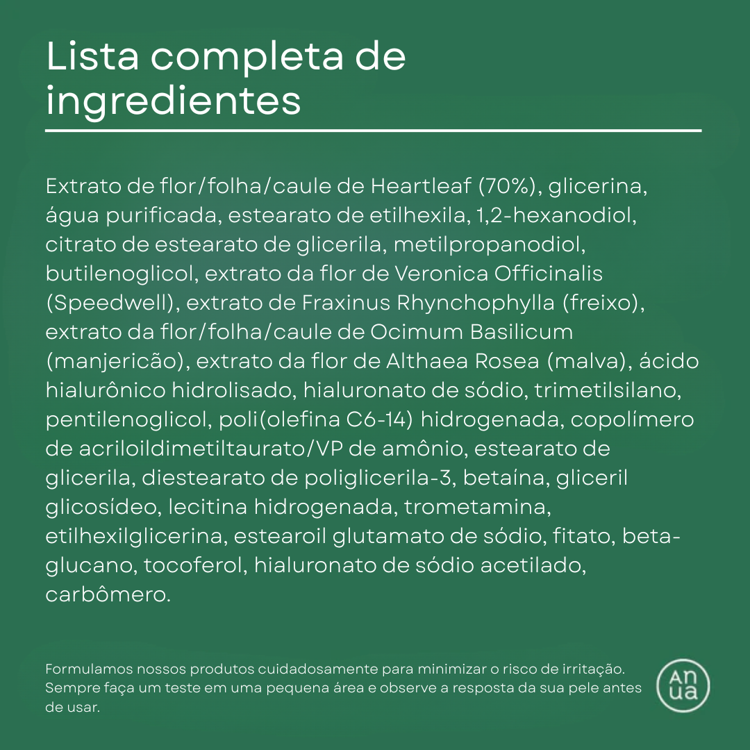 Loção Diária Heartleaf 70%