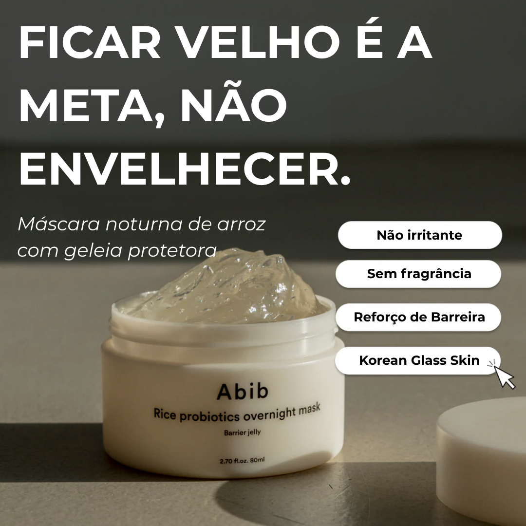 Máscara Noturna Rice Probiotics Jelly