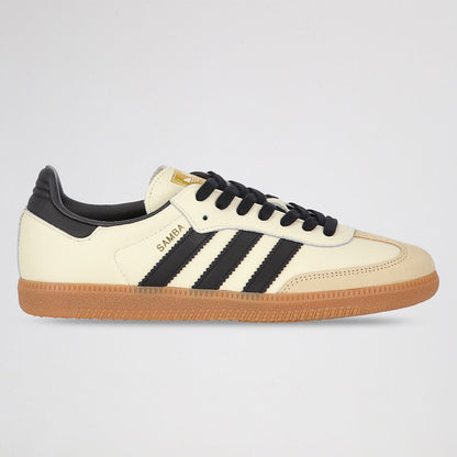 Tênis adidas Samba OG Feminino - Creme / Preto - Foto 1