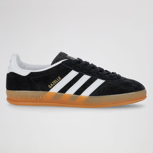 Tênis adidas Gazelle Indoor Masculino - Preto / Branco - Foto 1