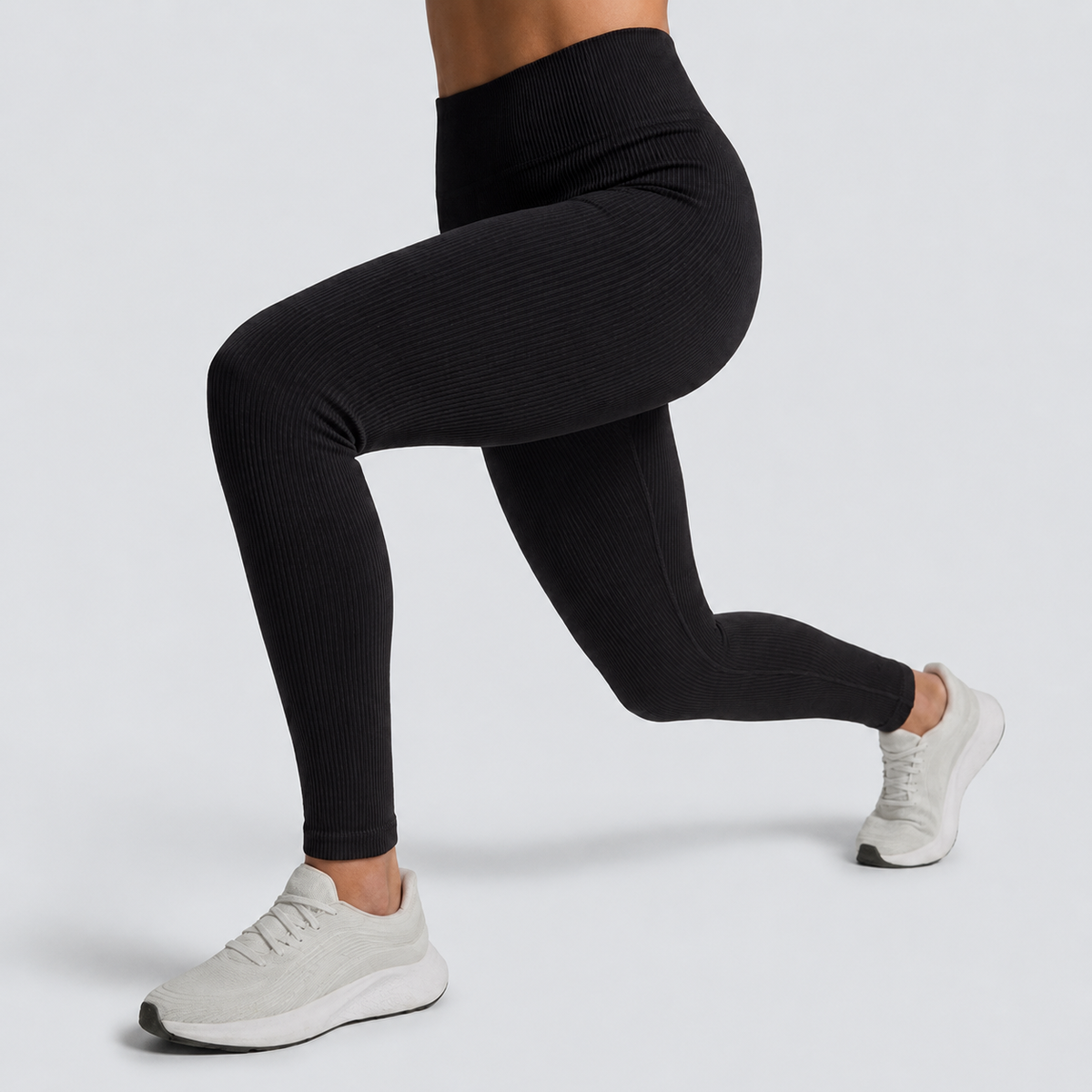 Calça Legging Cintura Alta Zero Transparente Para Academia Dia A Dia