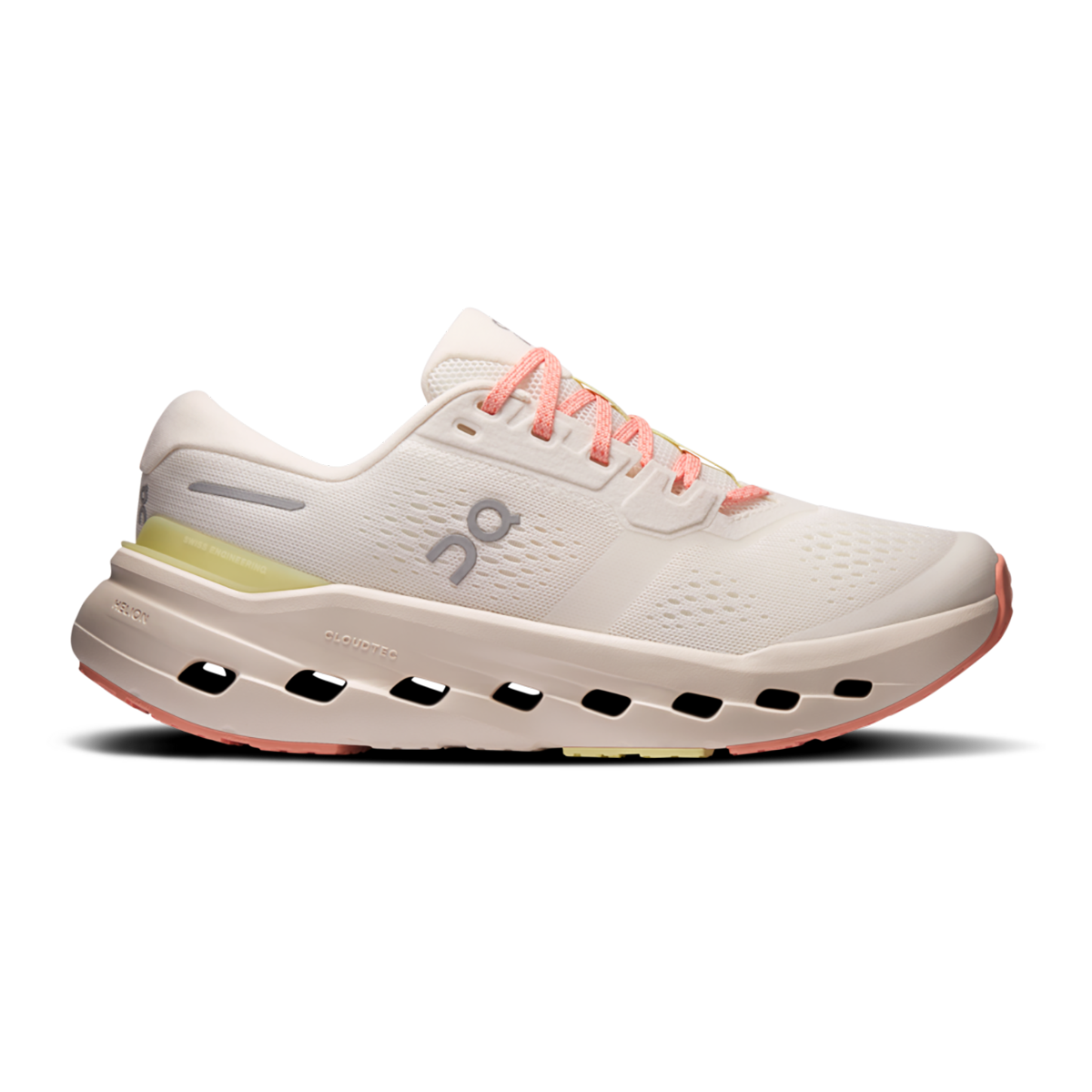 Tênis On Cloudrunner 3 Feminino - Marfim / Verde orvalho - vista 1