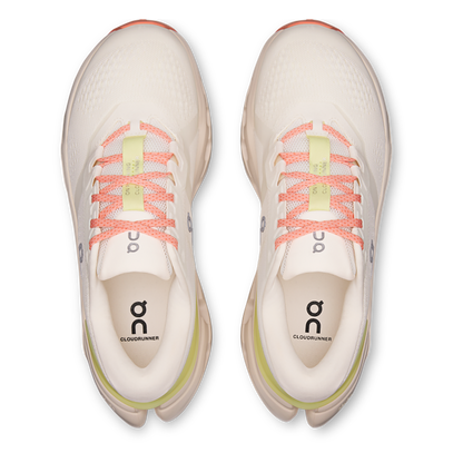 Tênis On Cloudrunner 3 Feminino - Marfim / Verde orvalho - vista 3