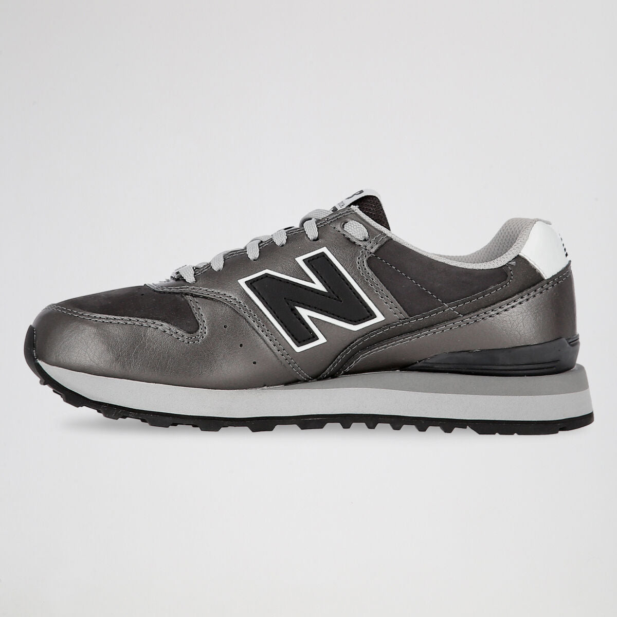 Tênis New Balance 996 Feminino - Cinza-escuro / Preto - Foto 2