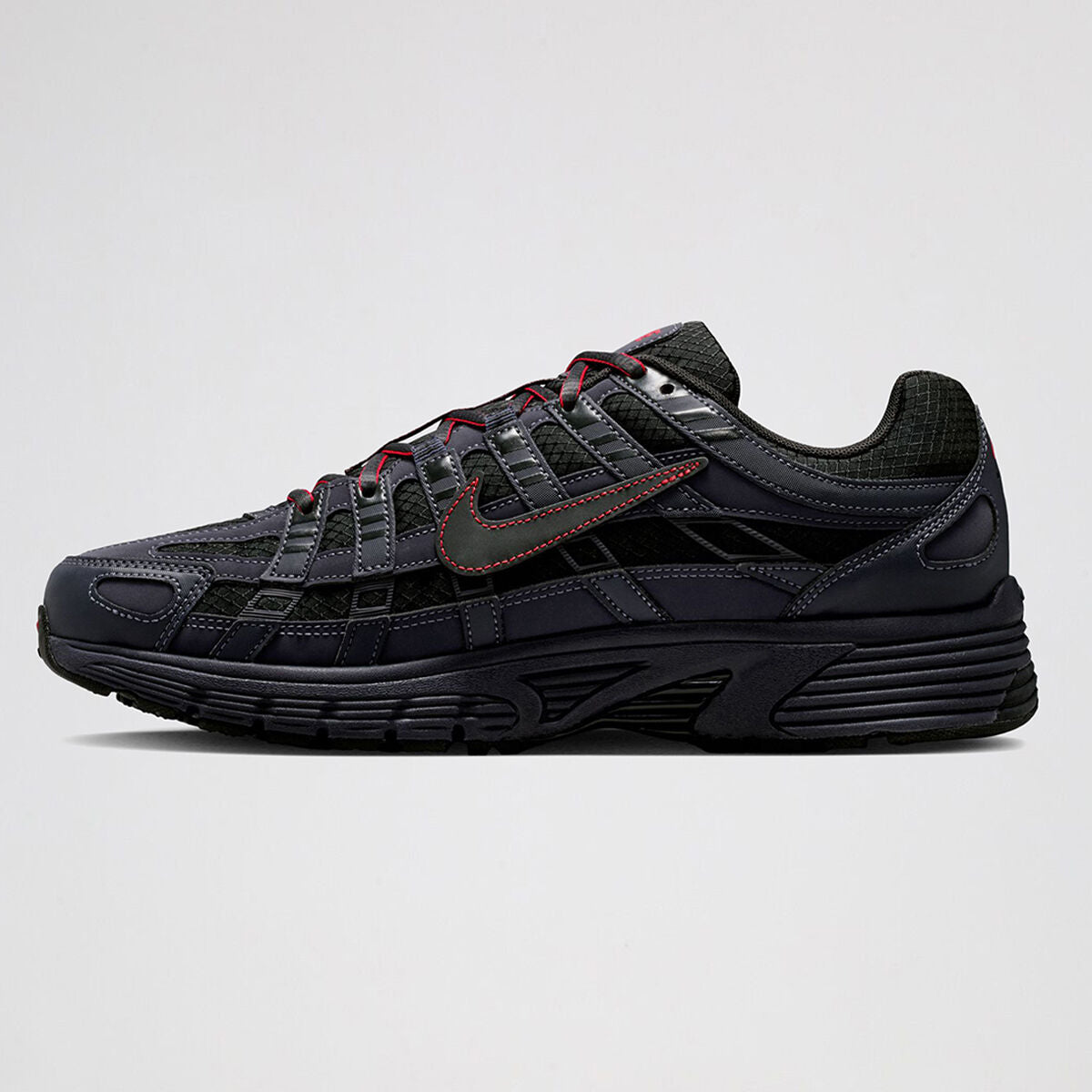 Tênis Nike P-6000 SE Masculino - Preto / Vermelho - Foto 2