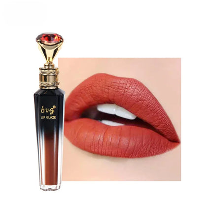 Lip Gloss Labial Diamante – Veludo Fosco de Longa Duração