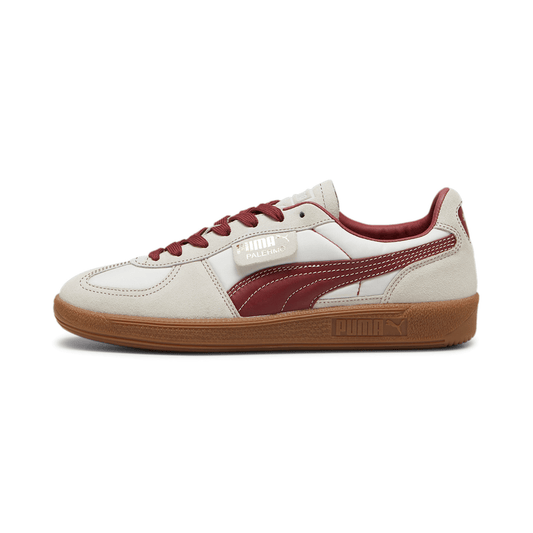 Tênis Puma Palermo OG Unissex - Branco quente / Vermelho intenso - Foto 1