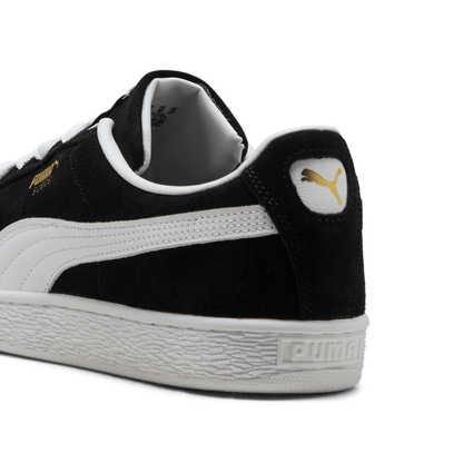 Tênis Puma Suede Classic Unissex - Preto / Branco - Foto 3